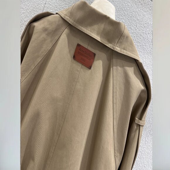 Acne Studios belted buttoned coat - Picture 4 of 11